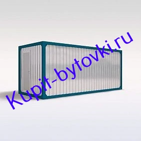 Блок контейнер из металла БК-02 (эконом) 6,0 х 2,40